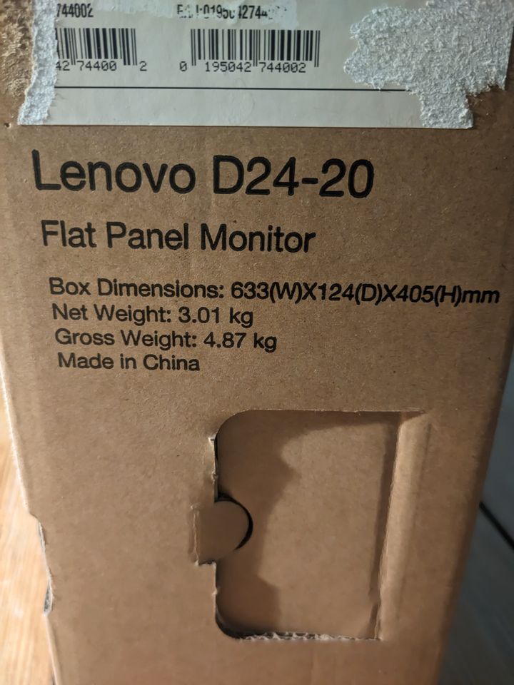 Lenovo Monitor / 23.8 Zoll / 1920 x 1080 (Full HD) / Original-Box in Berlin