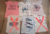 Set 4 Kurzarm T-Shirts Gr. 122-128 Mädchen Frankfurt am Main - Praunheim Vorschau