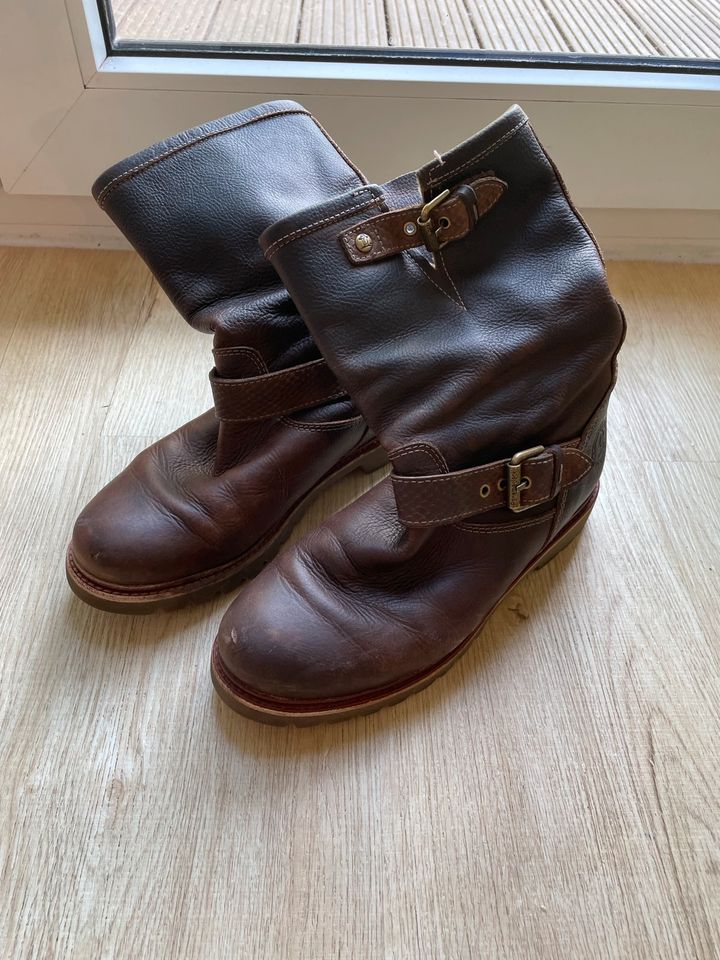 PANAMA JACK flat calf high boots size 40 in Hamburg