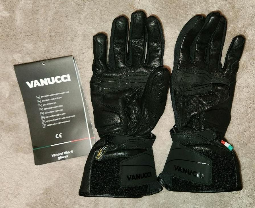 VANUCCI VAG-6 DAMEN HANDSCHUHE Motorrad Leder in Bünde