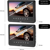 AEG portabler DVD-Player 2X 17,8 cm (7 Zoll) LCD-Monitor Nordrhein-Westfalen - Rietberg Vorschau
