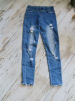 coole Jeans Jeggins Mädchen164/170 Stretch blau Sachsen - Adorf-Vogtland Vorschau