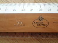 Original 50 cm FABER-CASTELL Holz Lineal Nr. 1645 Sammlerstück Baden-Württemberg - Heilbronn Vorschau