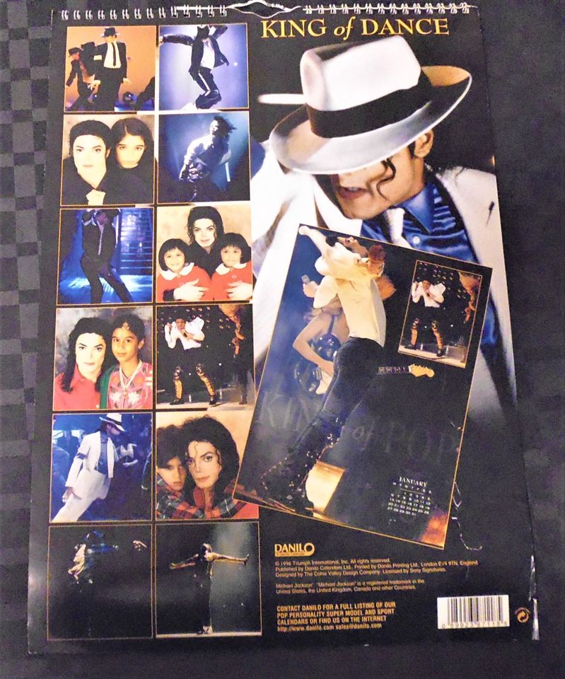 Michael Jackson Kalender 1997 Danilo Spiralbindung 30 cm x 42 cm in Coburg