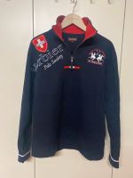 La Martina Over Fit Troyer mit Suisse Polo Logo  blau Gr L Stuttgart - Möhringen Vorschau