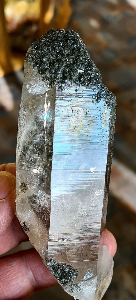 Skelettquarz Bergkristall Quarz Oberwallis Schweiz Mineralien in Ebersburg