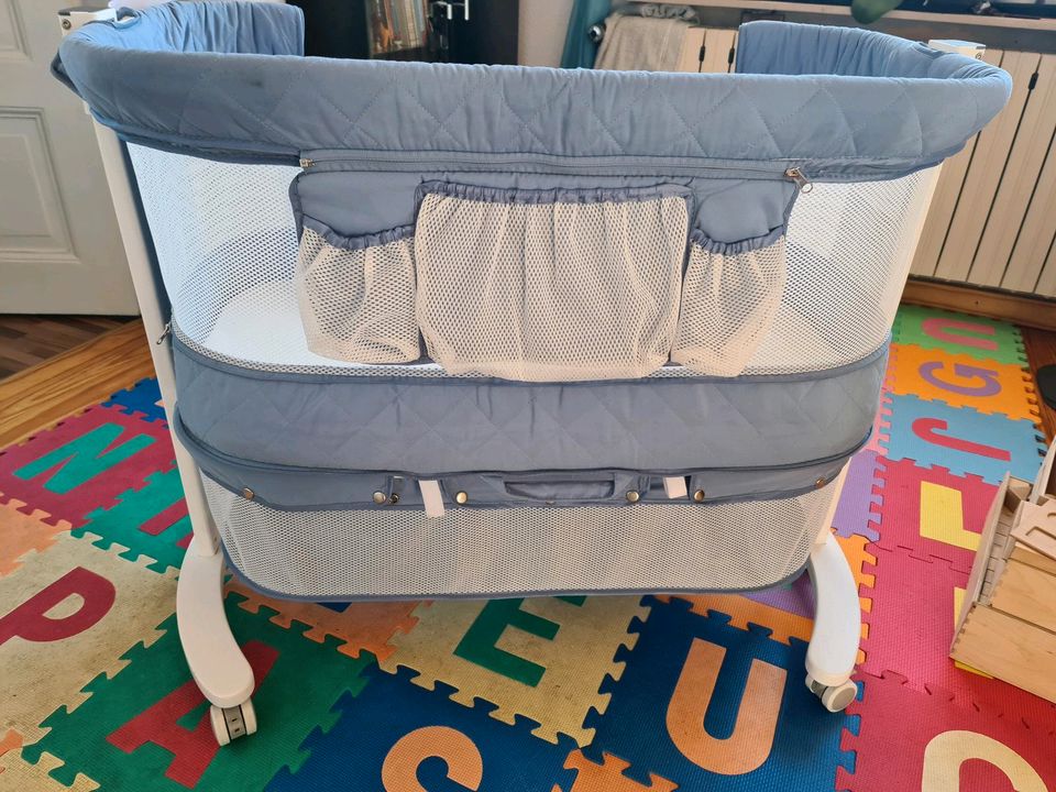 Yoleo Beistellbett Baby Wiege Bettchen Stubenwagen Wie Neu in Porta Westfalica