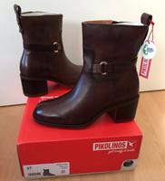 PIKOLINOS Huesca 37 Leder Stiefeletten caoba dunkel-braun Stiefel Dresden - Blasewitz Vorschau