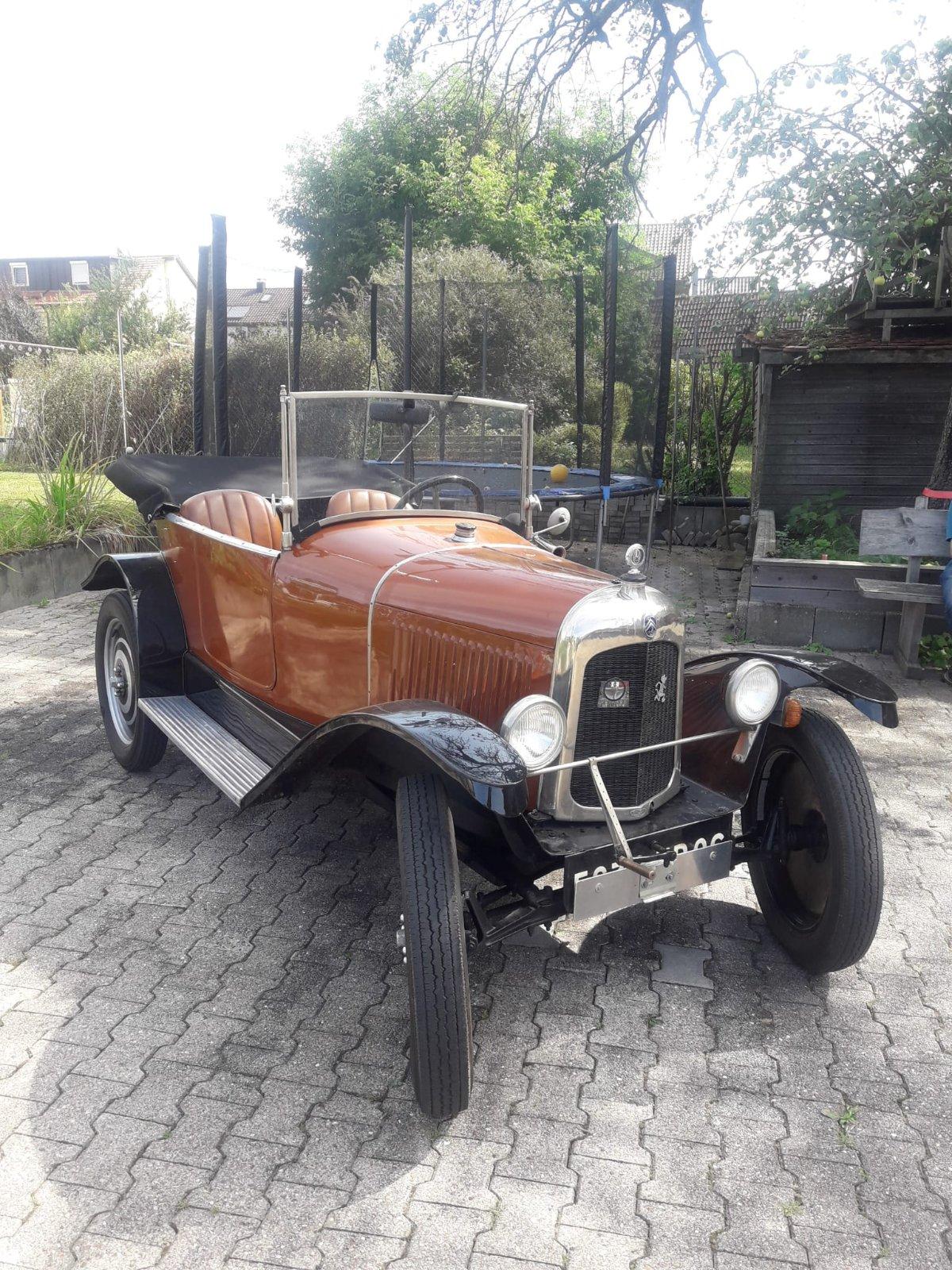Abbildung des Autos Citroen 5CV C3 Trefle