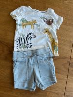 Süßes Sommerset aus T-Shirt und kurzer Hose, Gr. 74 Rheinland-Pfalz - Niederzissen Vorschau