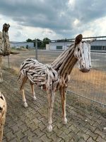 Pferd Teak Holz Deko - Luxus Deko Garten Haus Villa Reiten Niedersachsen - Rinteln Vorschau