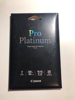 Canon Pro Platinum Fotopapier PT-101 10x15cm 20Stk 300g/m2 OVP München - Sendling-Westpark Vorschau