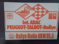 ANSTECK PLAKETTE VON INT.ADAC RALLY 80'ER JAHRE Saarland - Wadern Vorschau