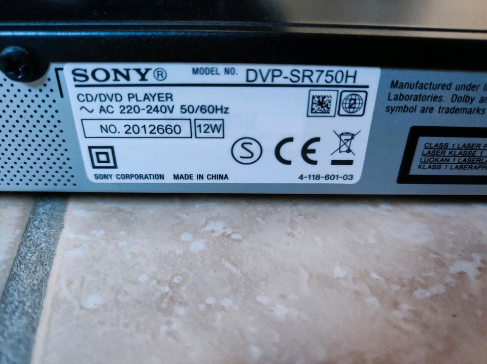 Sony DVD Player dvp-sr750h in Hengersberg