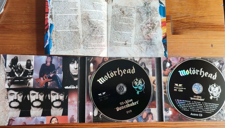 DVD CD Motörhead 25 & alive Boneshaker 2001 SPV Digi-Pack wie neu in Köln