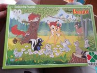 Bambi Puzzle Disney Kinderpuzzle 70er,80er Jahre Niedersachsen - Hoyerhagen Vorschau