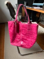 Leder Shopper Beuteltasche Tasche pink Nordrhein-Westfalen - Enger Vorschau