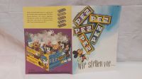 PEZ Reklame Werbung Flyer Folder Disney PEZ BOX Figuren Unimint Bayern - Wegscheid Vorschau