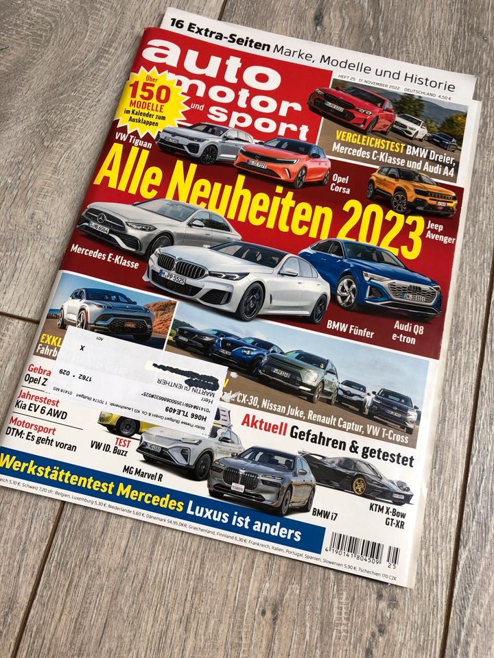 Auto Motor und Sport - Heft 25 - 17.11.2022 in Nordfriesland -  Emmelsbüll-Horsbüll | eBay Kleinanzeigen ist jetzt Kleinanzeigen