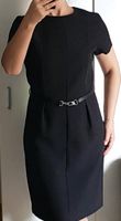 H&M Business Kleid mit Gürtel Gr 38, schwarz, gefüttert Düsseldorf - Garath Vorschau