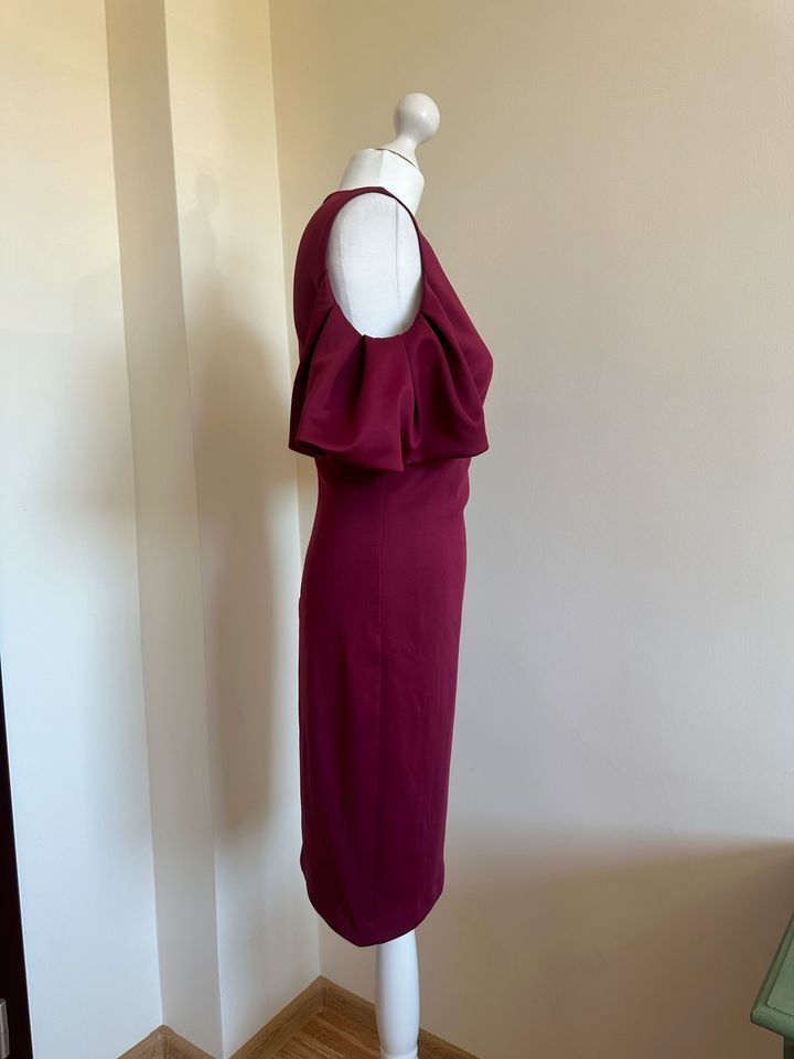 Ted Baker Kleid M Neu Bordeaux in Paderborn