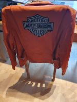 Harley Davidson Motorradjacke L Damen orange Baumwolle/Nylon Nordrhein-Westfalen - Lage Vorschau