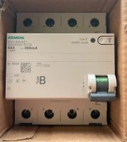 Siemens FI-Schutzschalter Typ B 63A 0,3A / 300mA Allstromsensitiv Baden-Württemberg - Wiernsheim Vorschau