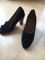 Schwarze Heels/ Loafer mit Absatz von Topshop Gr 38 Hessen - Königstein im Taunus Vorschau