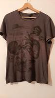 graues T-Shirt mit anatomischem Herzaufdruck Düsseldorf - Stadtmitte Vorschau