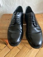 COS schwarze klassische Derby Schnürschuhe 39 Sachsen-Anhalt - Magdeburg Vorschau