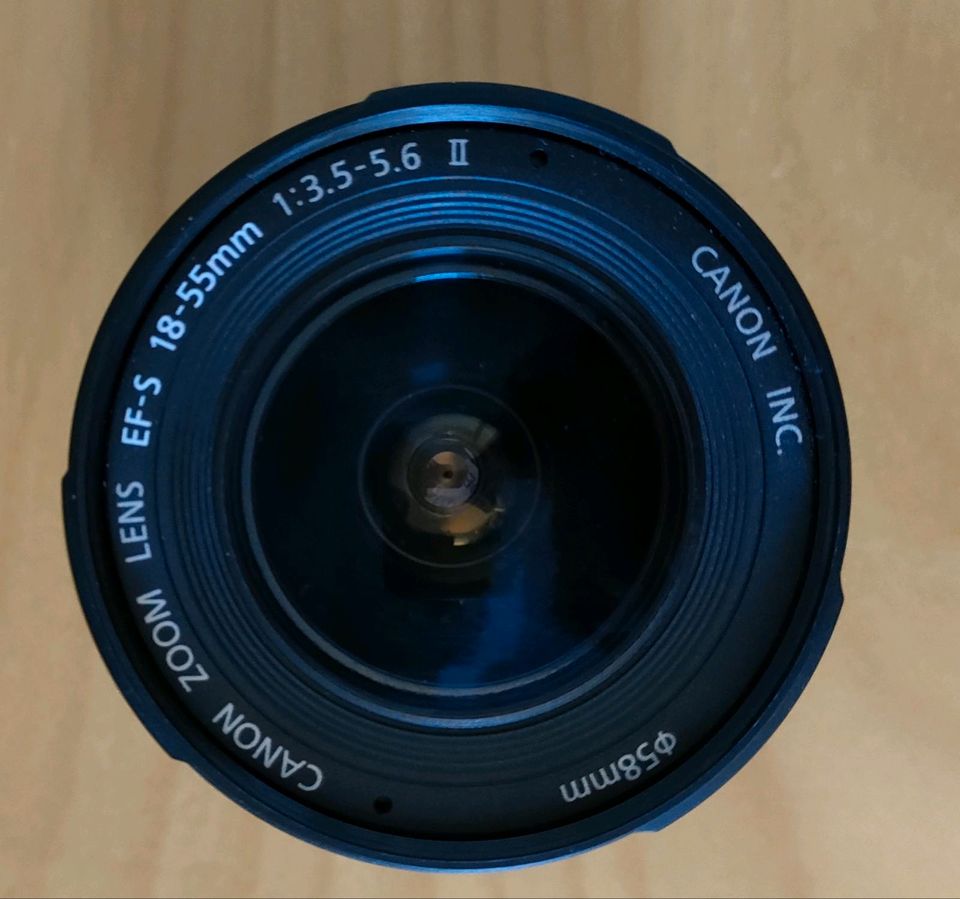 Objektiv Canon Zoom Lens EF-S 18-55mm 1:3.5-5.6 II in Helbra
