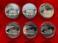 10 € Euro Münze PP Silbermünzen 6 x Eisenbahn 2010 Silber 925 Sachsen-Anhalt - Eisleben Vorschau