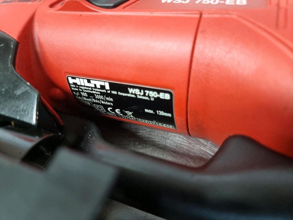 Hilti WSJ 750-EB Stichsäge Pendelhubstichsäge Holzsäge Säge in Worms