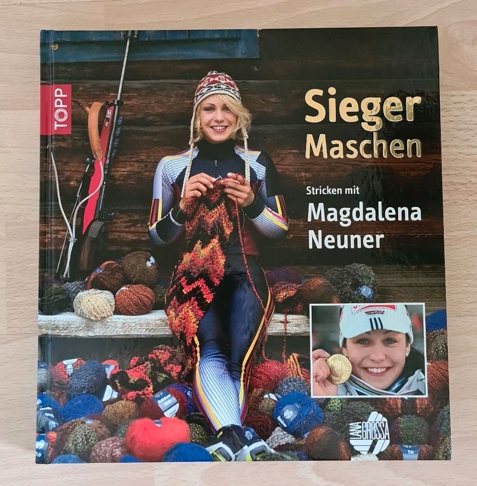 Topp Siegermaschen Stricken mit Magdalena Neuner in Erfurt