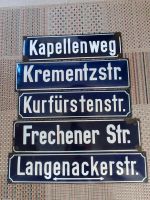 Altes Straßenschild Strassenschild Antik Köln - Rodenkirchen Vorschau