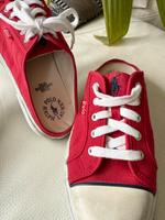 Tolle Polo RALPH LAUREN Clogs Sneakers rot 38,5 Bayern - Poing Vorschau