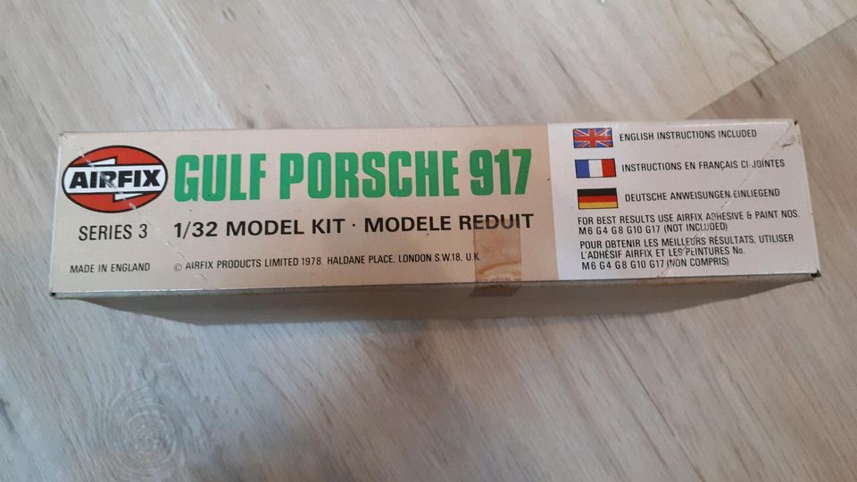 Airfix - Modell 03409-2 - Bausatz - 1:32 - Gulf Porsche 917 in Hamburg