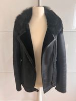 Sehr schöne, schwarze Massimo Dutti Lammfell-Lederjacke in Gr. S München - Untergiesing-Harlaching Vorschau