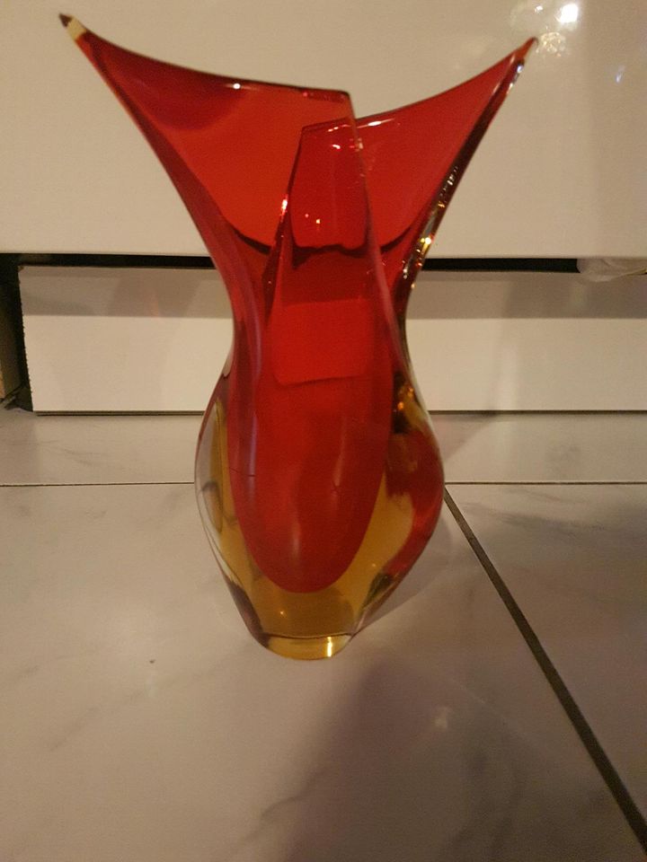 Murano glas Vase Flavio Poli Sommerso Seguso vintage in Köln