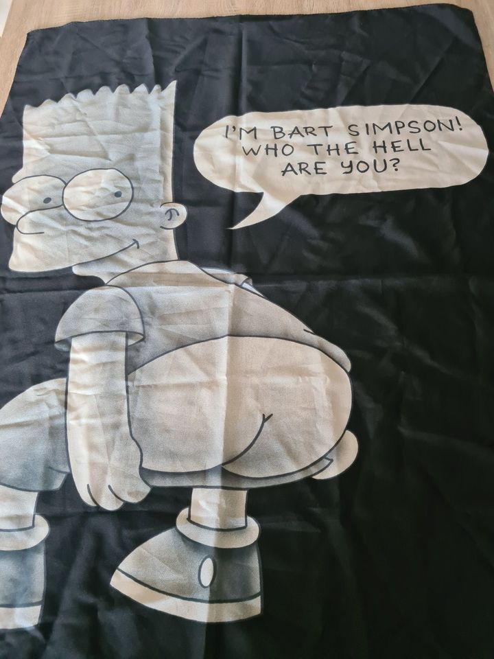 Bart Simpson Flagge in Emsdetten