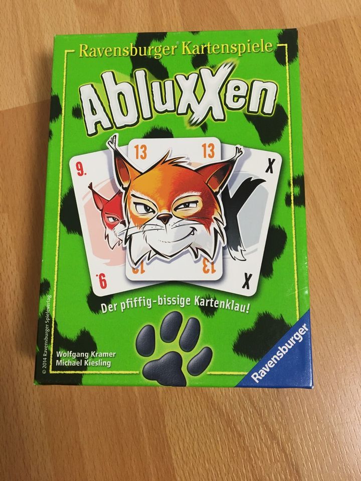 Abluxxen Ravensburger Kartenspiel in Balge