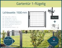 Garten Tür 1-flügel B: 1,50 m H: 1,80 m 6/5/6 f. Doppelstabmatten Rheinland-Pfalz - Zweibrücken Vorschau