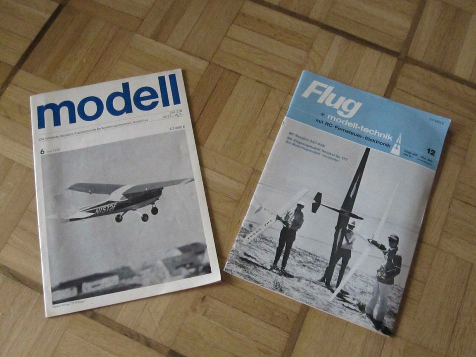 Zeitschriften modell und Flug+modell-technik, 1972 in Villingen-Schwenningen