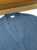 Marineblauer Rippstrick-Cardigan oversize Stil, Größe XL Saarland - Oberthal Vorschau