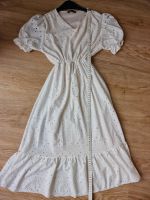 Midikleid Sommerkleid Weiß Lochmuster Größe XS Caliente Baden-Württemberg - Grenzach-Wyhlen Vorschau