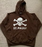 FC St. Pauli Hoodie - Kapuzenpulli - Totenkopf - Gr.: XL - Braun Berlin - Wilmersdorf Vorschau