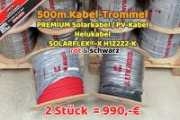 ⚠️ SET 2 x 500m 6qmm ❗ ⭐ PREMIUM Solarkabel PV-Kabel ⭐ Helukabel ®️ SOLARFLEX®-X H1Z2Z2-K in rot & schwarz Kabel Trommel Niedersachsen - Seesen Vorschau