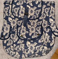 Claire‘s Rucksack Damen TOP modern Blau Blumen Hamburg - Harburg Vorschau