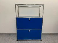 USM Haller Highboard 1B3H enzianblau Klappen Glas Softclose Mwst Niedersachsen - Wunstorf Vorschau