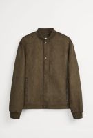 Zara Herren Bomberjacke Jacke Steppjacke Leder Khaki Braun M Neu Köln - Ehrenfeld Vorschau